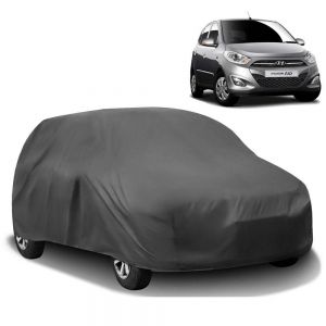 Body Cover for i10 Old Water Resistant Polyester Fabric with Mirror Pocket Slots_Grey 